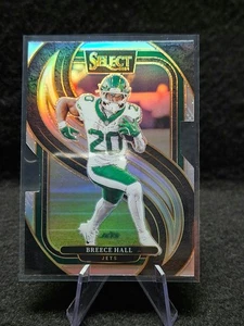 Nfl Panini Trading Cards Breece Hall 2024 SILVER DIE CUT Select #111, Jets - Bild 1 von 2