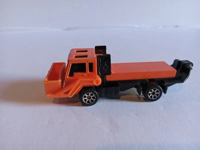 Camión de basura/reciclaje Hot Wheels 1991 naranja Malasia Foto 1 de 4