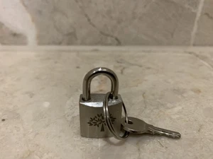 Mulberry Candado Cerradura Llave Cromo Cepillado 18g Totalmente Nuevo - Imagen 1 de 5