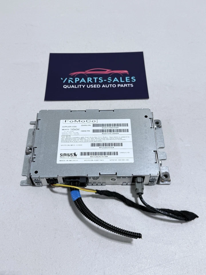 Unidade módulo rádio receptor satélite 07-11 Jaguar XK XKR 8W8318C963AB OEM #3579 - Imagem 1 de 4