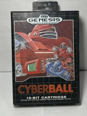 Cyberball Sega Genesis Complete With Manual & Case CIB - Image 1 of 3
