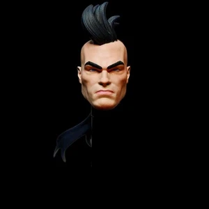Marvel Legends Desenmascarado Dakken Wolverine PINTADO Cabeza Fundida - Imagen 1 de 7
