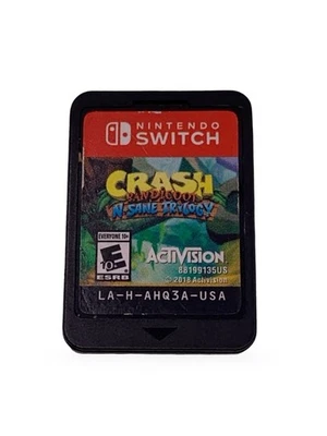 Nintendo Switch Crash Bandicoot N-Sane Trilogy - Usado - Sin caja original  Foto 1 de 2