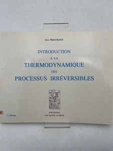 Introduction à la thermodynamique des processus irréversibles - Picture 1 of 1