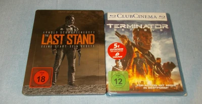 2 x Arnold Schwarzenegger Terminator Genisys (NEU) + The Last Stand - Steelbook - Bild 1 von 4