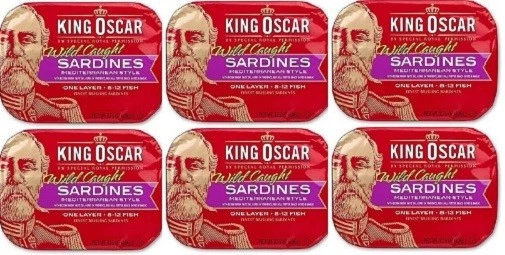 King Oscar Sardines Mediterranean Style 034800006412