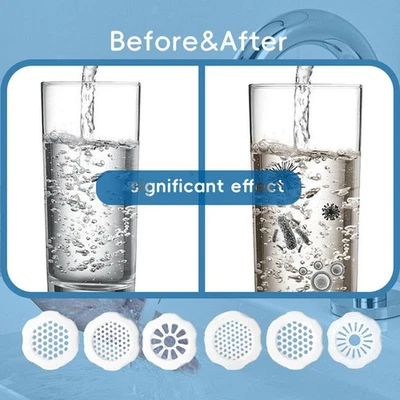 6 Pieces Faucet Filters Sturdy Kitchen Tap Filtrations for Office Sink Home - Image 1 of 4