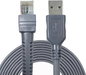 USB to RJ45 Barcode Scanner Cable Compatible for Symbol Barcode Scanners 2m - Picture 1 of 5