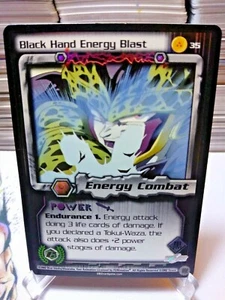 DBZ CCG DRAGON BALL Z BLACK HAND ENERGY BLAST #35 LIMITED FOIL CELL GAMES SAGA - Foto 1 di 2