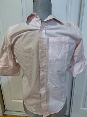 Children's Place Boys Pink Button-Down Shirt Size Large 10/12 Long Sleeve - Image 1 of 4