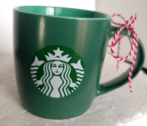 Starbucks Mermaid Logo Dark Green & Mint Green 11 oz Kaffeebecher NEU 2024 - Bild 1 von 7
