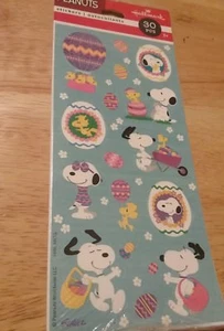 PEGATINAS SNOOPY PEANUTS SELLO PASTER ÁLBUM DE RECORTES 30 PEGATINAS NUEVAS - Imagen 1 de 4