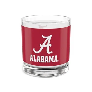 Alabama CRIMSON TIDE Old Fashioned Rocks Glass - Fan Cup - Picture 1 of 8