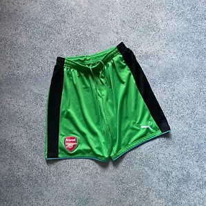 Arsenal London 2015 2016 Torwart Fußball Puma Shorts Gr. Herren L grün - Bild 1 von 8
