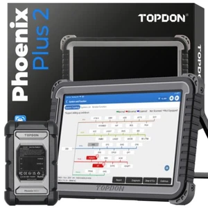 2025 TOPDON Phoenix Plus 2 PRO Bidirectional Car Diagnostic Scanner E/CU Coding - Picture 1 of 17