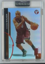 2005-06 Topps Pristine Uncirculated Antoine Walker (scratch on back of case)