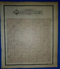Vintage 1902 Plat Map ~ YORK Twp. POTTAWATTAMIE Co. IOWA ~ Ancestry Genealogy