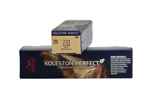 18,25€/100ml  Wella Koleston Perfect ME+ Pure Naturals 7/0 Haarfarbe 60 ml