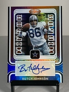Espejo de bronce automático Dallas Cowboys 2024 certificado Panini Butch Johnson MS-JOH/50 - Imagen 1 de 3