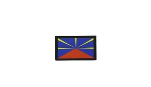 Patch ecusson brode imprime voyage souvenir drapeau ile de la reunion - Imagen 1 de 1