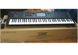 YAMAHA MODX7+ Music Synthesizer 76-key semi-weighted keyboard AWM2 New - Picture 1 of 8