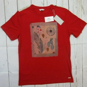 Camiseta SS Arte Moderno Cuello Redondo Nueva con Etiquetas Grande Mujer Manzana Mediana - Imagen 1 de 7