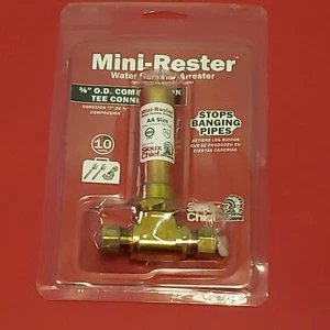Sioux Chief Mini-Rester 3/8 Zoll Außendurchmesser Kompression Wasserhammer Ableiter 660-TC1 - Bild 1 von 2