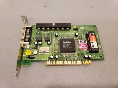 Vintage SIIG S003-001 SCSI360P PCI SCSI Host Adapter Card 50-pin Initio 940P - Image 1 of 3