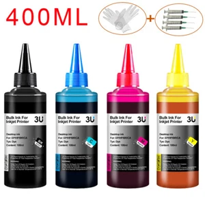 400ML Premium Ink Refill Kit for Epson Printer Cartridge 212 273 232XL 288 822XL - Picture 1 of 8