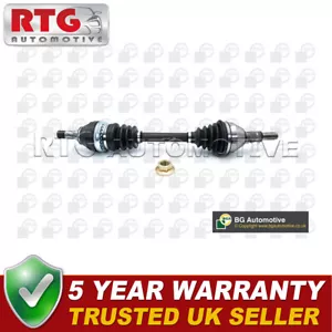 Eje de transmisión delantero izquierdo se adapta a Vauxhall Vectra 2002-2008 1.6 1.8 - Imagen 1 de 3