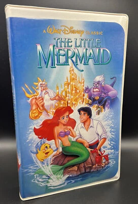RARE Disney The Little Mermaid (VHS 1989  Diamond Edition) Original Banned Cover - Image 1 of 4