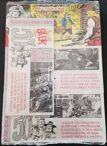 IL GRANDE BLEK N° 48 L'EROE DEI TRAPPER "BLISTERATO" CON 4 STRISCE - Picture 1 of 1