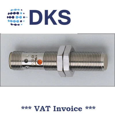 IFM KF5001 Capacitive sensor M12 DC PNP NO 4mm 000332 - Image 1 of 4