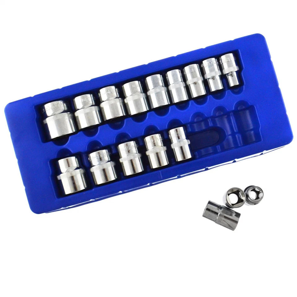 1/2" Drive Shallow Metric MM Sockets 6 Sided Single Hex Socket 10mm – 30mm - Image 1 of 1