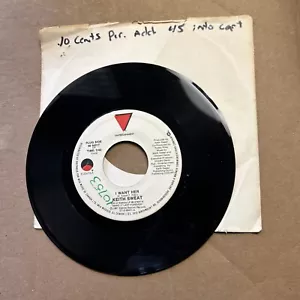 Keith Sweat I Want Her/Part Two 1987 Elektra 45 - Picture 1 of 4