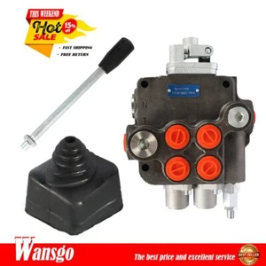 Valvola di controllo direzionale idraulica per trattore caricatore con joystick 2 bobine 21GPM - Foto 1 di 7