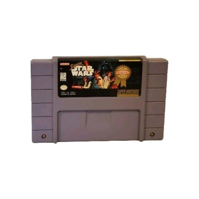 Super Star Wars SUPER NINTENDO SNES Game Cartridge - Tested & Working! AUTHENTIC - Image 1 of 4