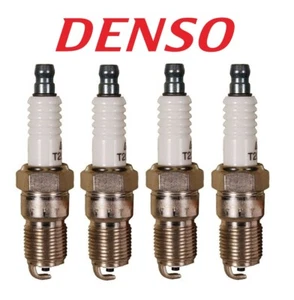 Set of 4 Gap 0.060 Spark Plugs Denso For Ford Escort Mustang Mazda Navajo - Picture 1 of 1
