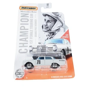 Matchbox 2019 Ewy Rosqvist ‘62 Mercedes Benz 220 SE 1st Female TourIng Champion - Picture 1 of 3