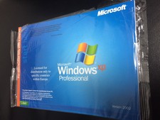 Windows XP Professional 32 bit, sp2, inglese, versione completa OEM con fattura IVA