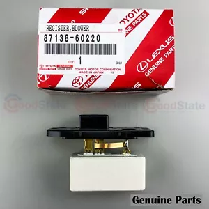 Genuine Toyota LandCruiser 80 Series HDJ Heater Fan Blower Motor Speed Resistor - Picture 1 of 14