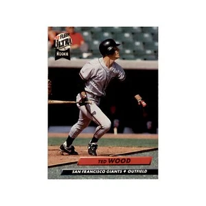 1992 Fleer Ultra Ted Wood Baseball Cards #597 - Picture 1 of 3