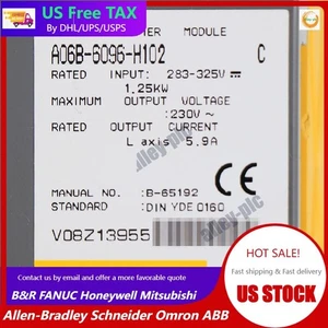 US FREE TAX 1PCS New FANUC A06B-6096-H102 A06B6096H102 - Picture 1 of 5