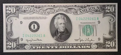 Choice UNC 1950 $20 Minneapolis district Federal Reserve Note * - Image 1 of 3