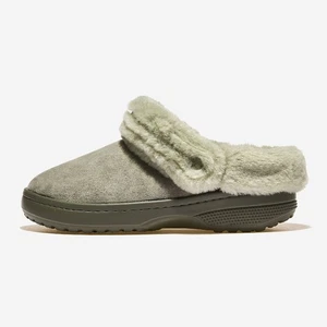 New CROC Womens CLASSIC UNFURGETTABLE SUEDED CLOG 212106-1WS US W 6-9 TAKSE - Picture 1 of 9