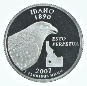 2007-S Washington State Quarter 90% Silver Proof Idaho *8235 - Picture 1 of 3