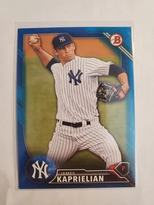 2016 James Kaprielian Bowman Blue /150 BD-136 - Image 1 of 2