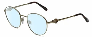 Gafas Chopard VCHC52S-0594 23KT chapadas en oro para mujer luz azul en tortuga 51 mm - Imagen 1 de 5
