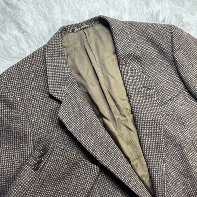 VTG 80's 44 Giorgio Armani Sport Coat Blazer Italy Woven Thick Tweed Men’s Rare! - Image 1 of 4
