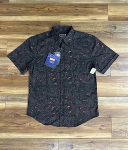RSVLTS x Marvel Spiderman Miles Morales City Slinger After Dark Shirt Size M NWT - Picture 1 of 14
